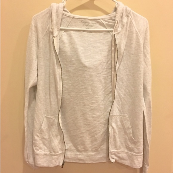 American Eagle Heather Grey Jacket - Picture 1 of 3
