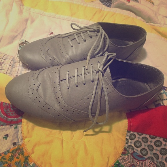 Grey Ollio Oxfords