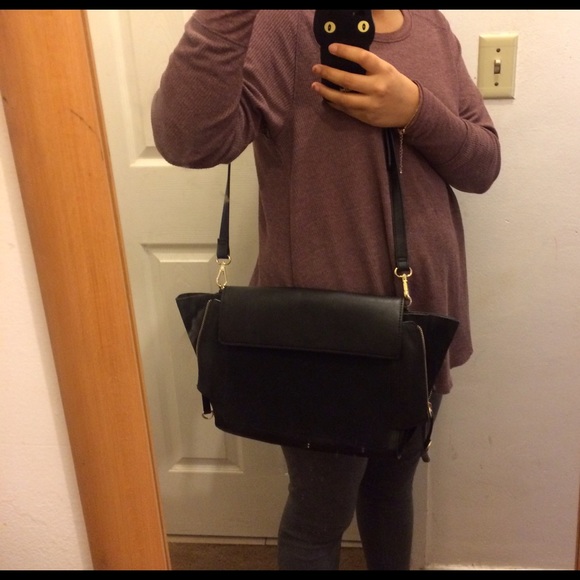 NWOT Zara Envelope Messenger Bag - Picture 5 of 5