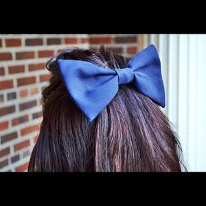 American Apparel Navy Blue Clip Bow