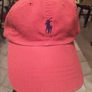 Ralph Lauren Polo Hat Rusty Red