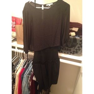 Maje jaccio layered play suit