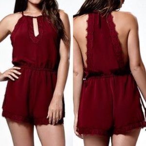 Kendall and Kylie// Red Romper (Size Small) !
