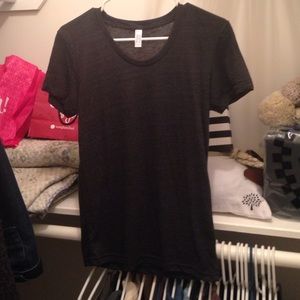 American apparel track tee