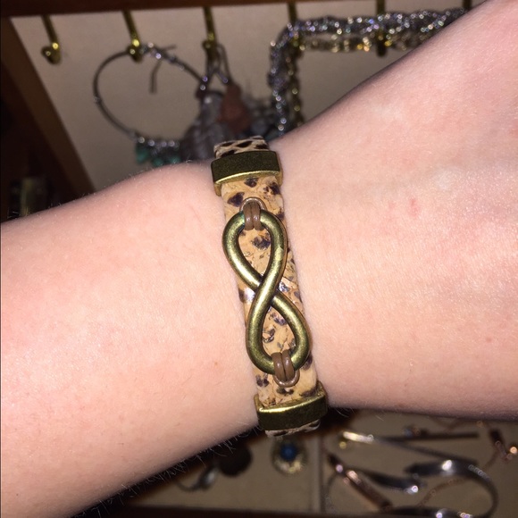 infinity cork bracelet