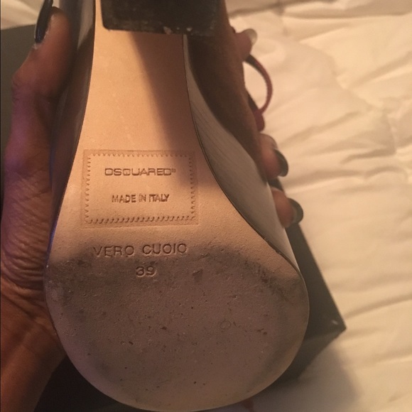 DSQUARED Women's Lace-Up Heeled Winter Boot‼️ - Picture 4 of 4