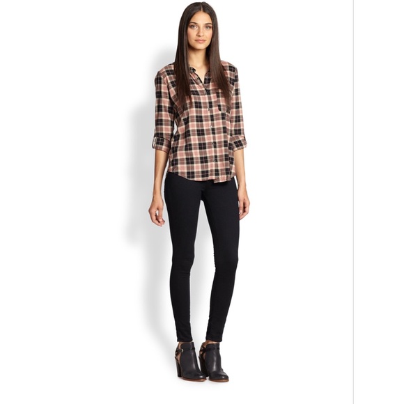 Joie Tops - Soft Joie Plaid Button Down