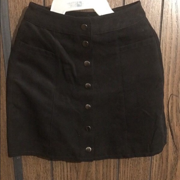 A Line Suede Skirt (never worn)