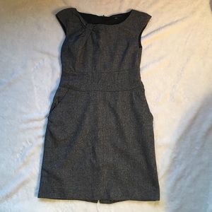 Banana Republic: Wool-blend textured sheath dress