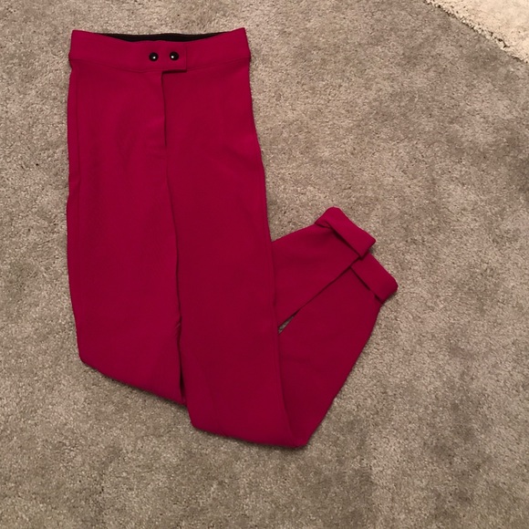 American Apparel riding pant in raspberry!