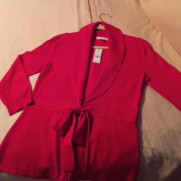Express NWT bow tie front cardigan. Beautiful! - Picture 1 of 2
