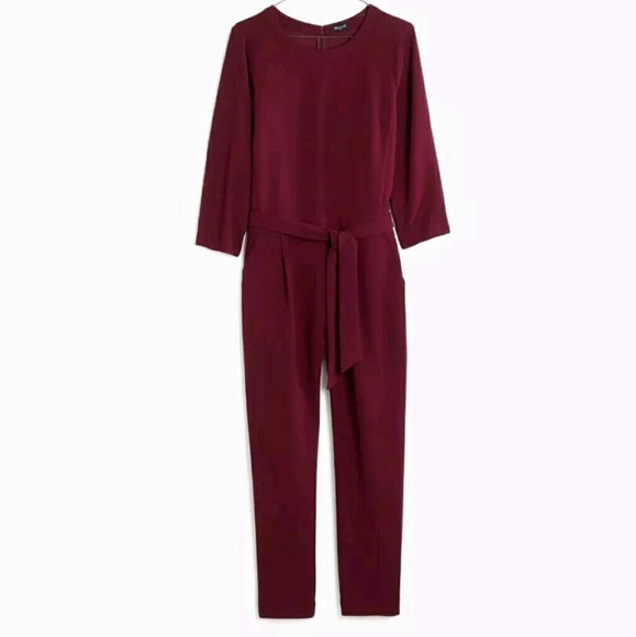 Nwt  MADEWELL SLOAN JUMPSUIT SIZE MEDIUM