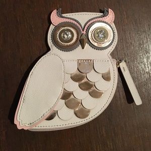 Adorable Kate Spade owl coin purse