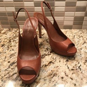 Brown heels