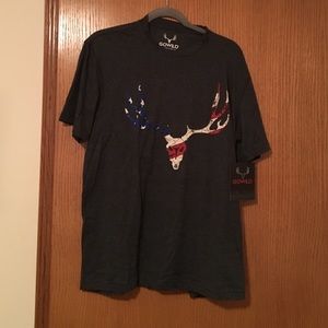 GOWILD Camo men's Large T-Shirt