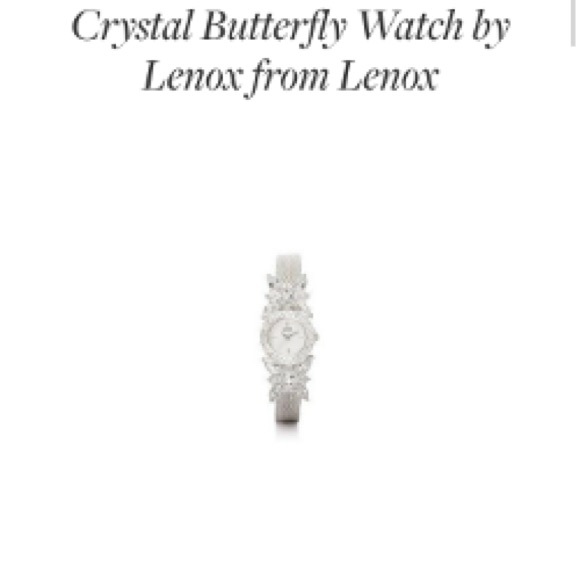 Butterfly Crystal watch