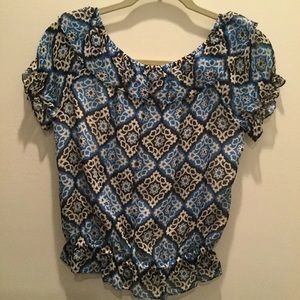 Milly Shirt size 2 - like new - slightly cropped