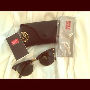 Authentic Ray Ban Clubmasters
