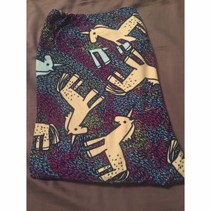 LuLaRoe TC actual-unicorn print leggings