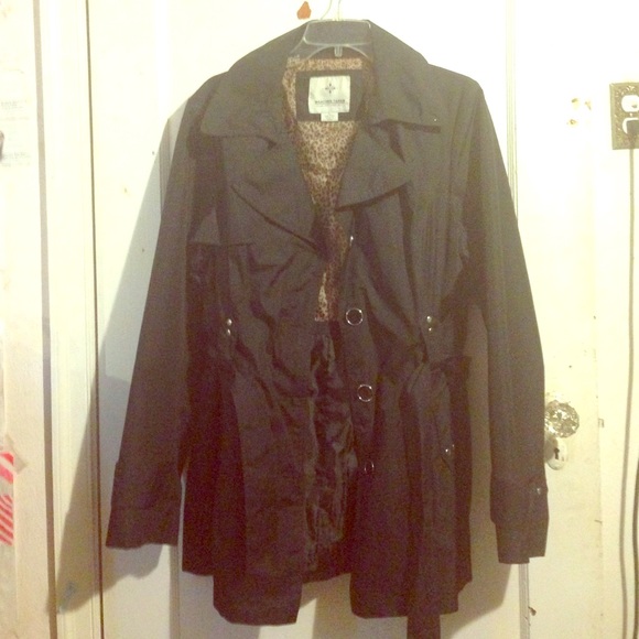 Weather Tamer; Large; women's rain jacket (black)
