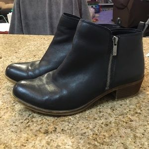 Lucky Brand Zipper Ankle Boots