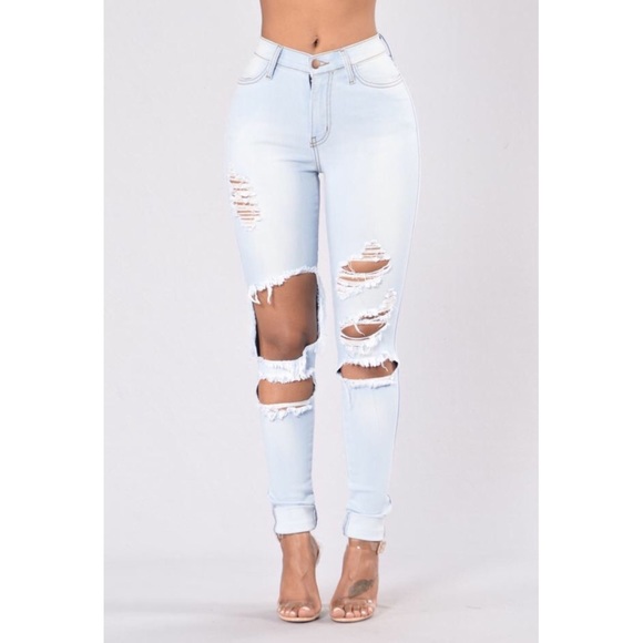 Light Ripped Jeans