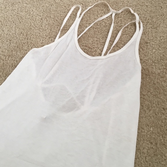 Open back tank