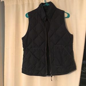 Navy J.Crew Puffer Vest