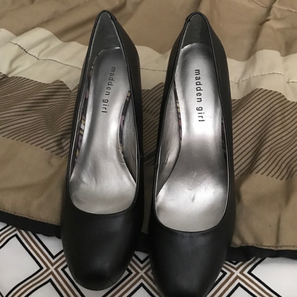Madden Girl Black Heels - New never used