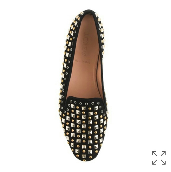 J. Crew Shoes - SALE!! J. Crew Studded Darby Flats