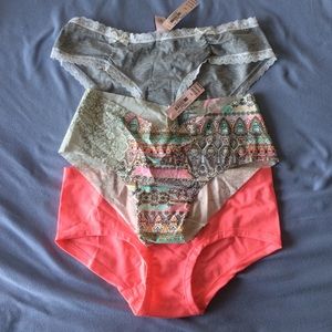 3 pairs of Victoria's Secret underwear