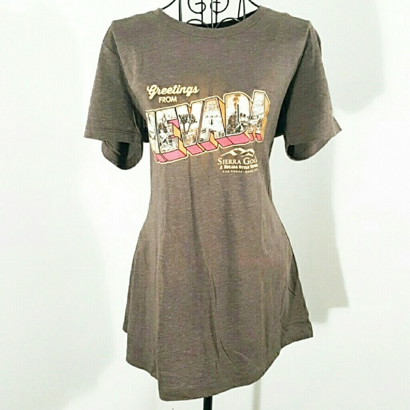 Vintage Tops - SIERRA GOLD TAVERN NEVADA T SHIRT XXL NEXT LEVEL