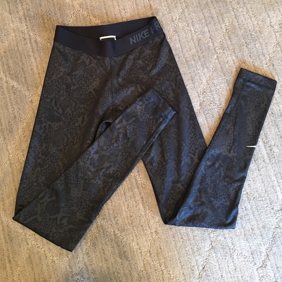 Fleece-Lined Nike Pro Leggings