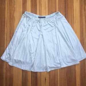 Brandy Melville Baby Blue Suede Flowy Skirt