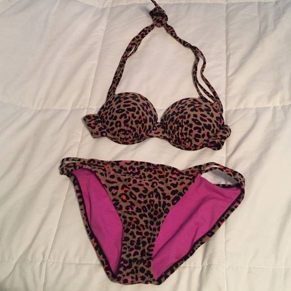 Cheetah Print Two Piece