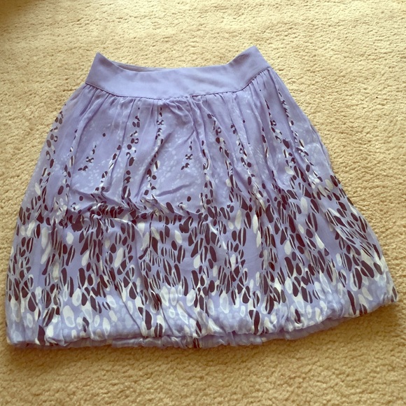 Express floral skirt