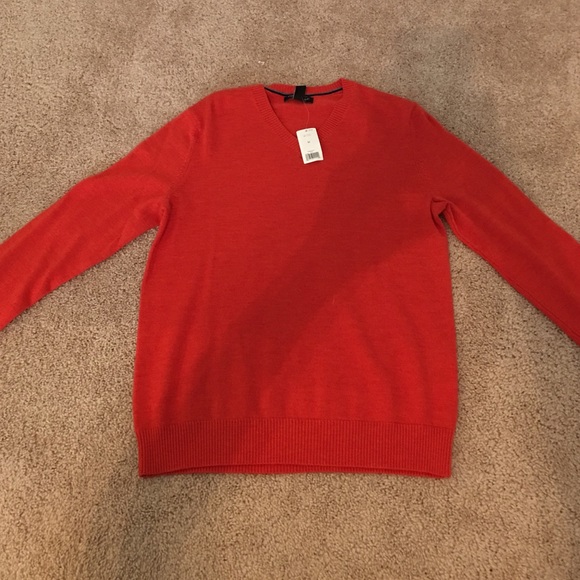 Men's banana republic v-neck Marino wool sweater