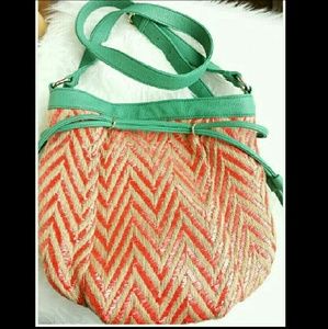 DEUX LUX Crossbody Drawstring Bucket Bag