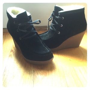 Fur & Leather Lined Booties