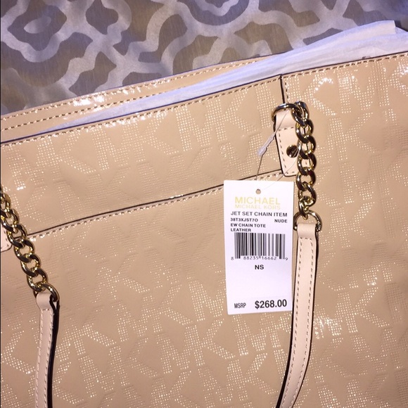 Nude leather mk purse - Picture 2 of 2