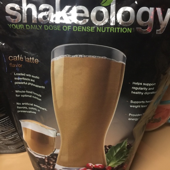 Cafe latte shakeology