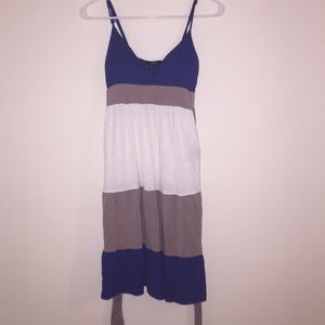 Tri-colored Sun Dress