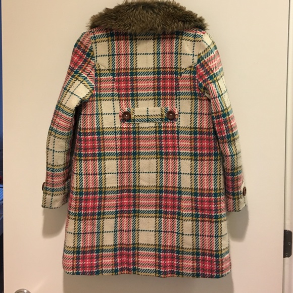 mini boden wool coat