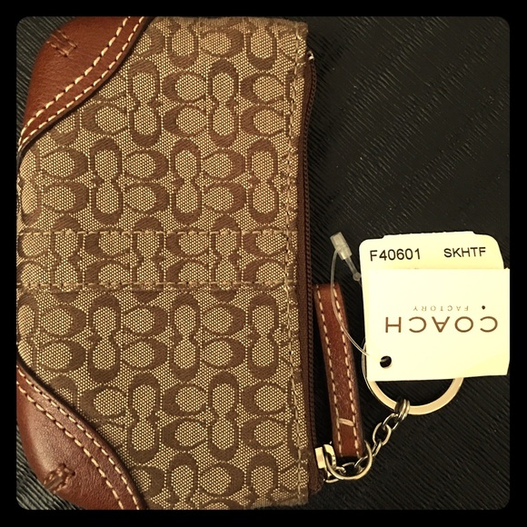 Coach signature coin purse - Picture 1 of 1