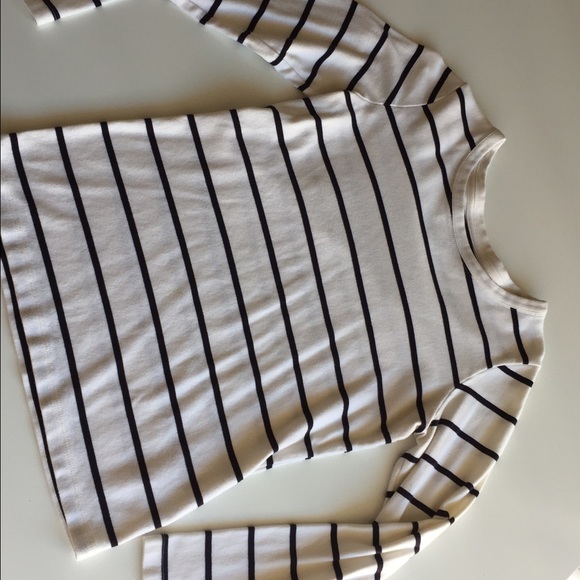 Land's End striped long sleeve shirt