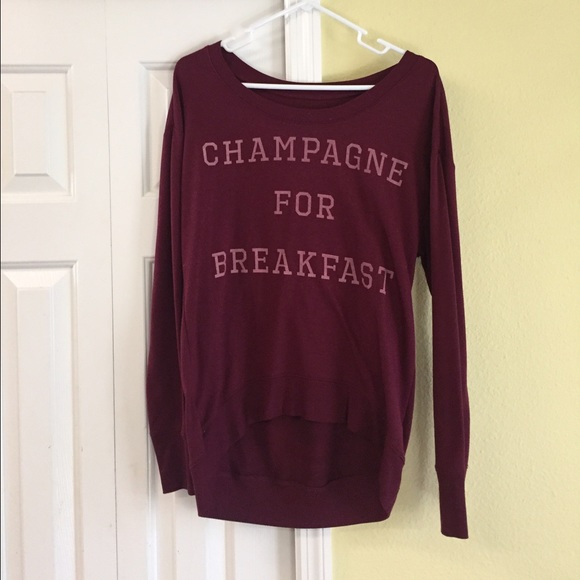 Champagne For Breakfast Sweatshirt