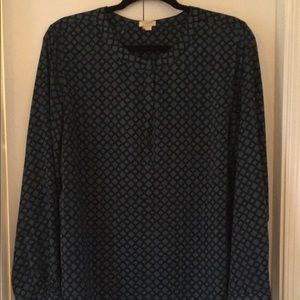 Jcrew size 10 navy blue tunic