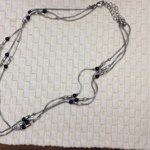 Silver Necklace.