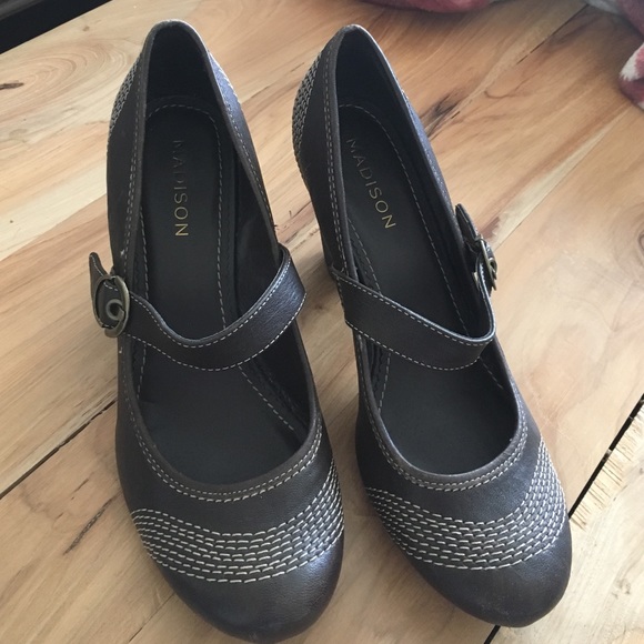 Madison Leather Heels