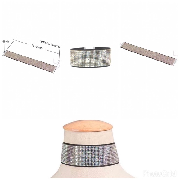 ✨New!✨Crystal Choker Necklace✨5⭐️Rated - Picture 2 of 3